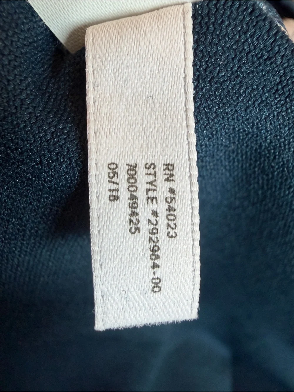 Athleta High-Waisted Floral Swim Bikini Bottoms Size M Navy Blue Bluebell Print